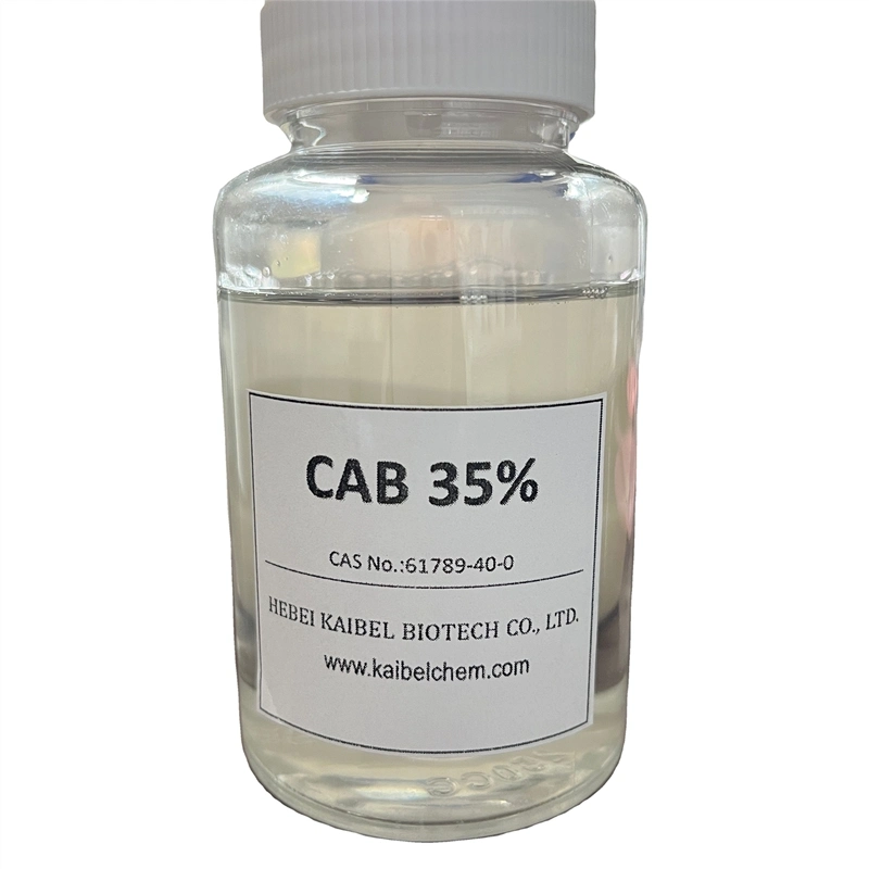 Reinigungsmittel Rohmaterial Tägliche Chemische Verwendung Tensid Capb Cocamidopropyl Betain CAB 35 CAS 61789-40-0