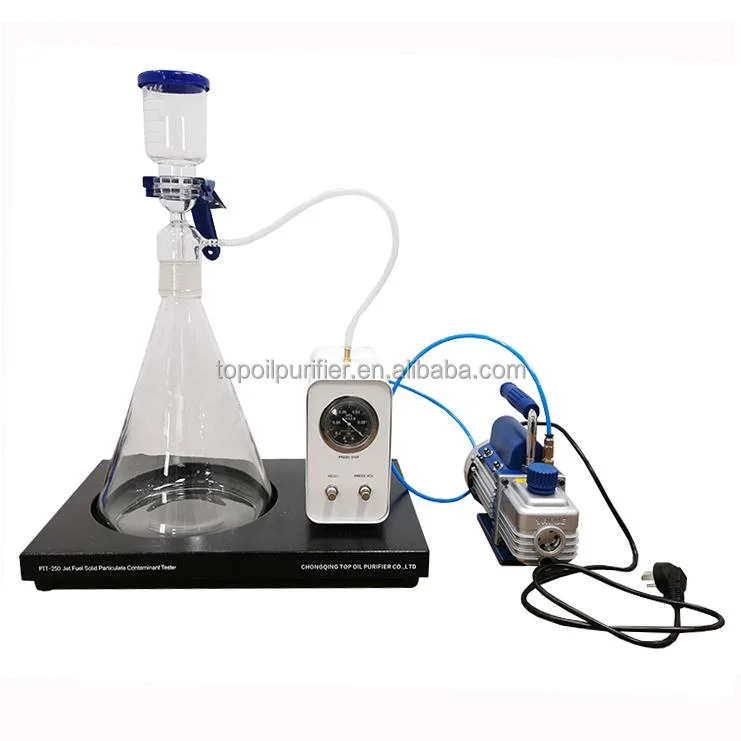 Easy Operation Vacuum Jet Fuel Solid Particle Content Measuring Instrument