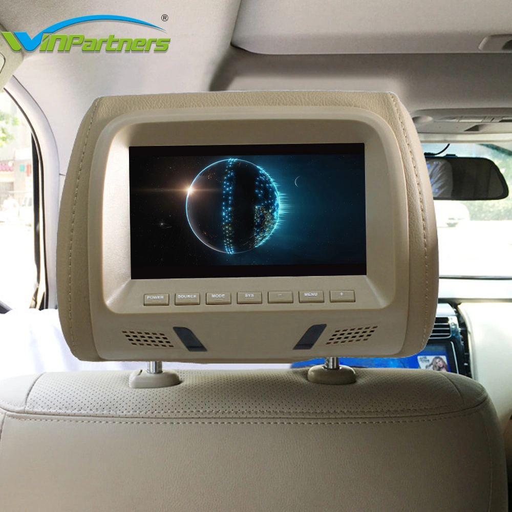 Auto TFT LCD Color Monitor, Headrest Screen, Car Audio& Video