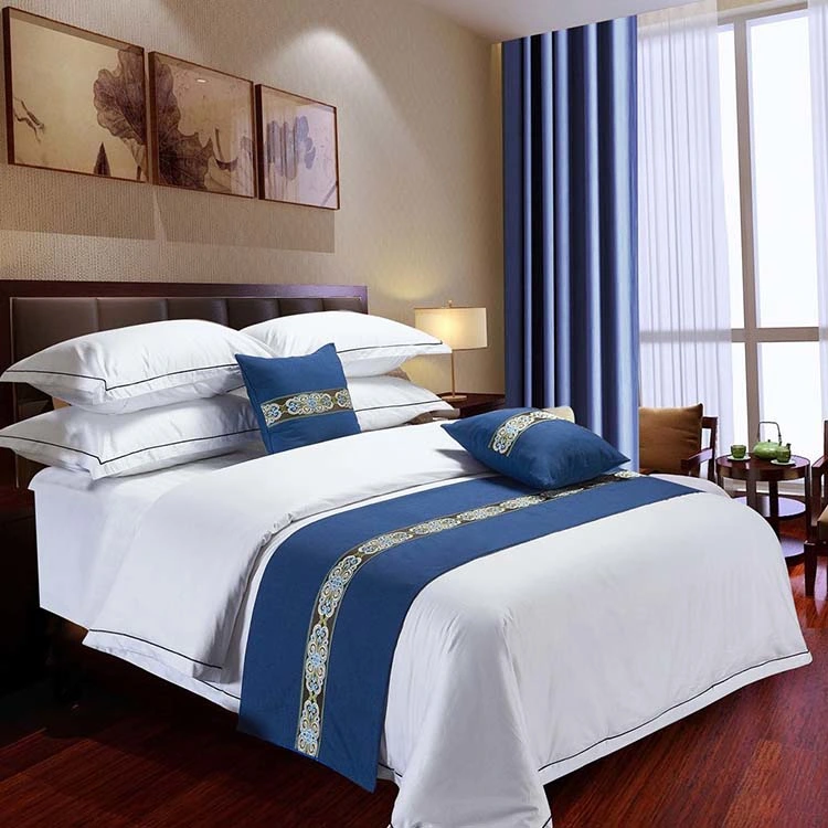 Top Hotel Venta cama decorativa Runner con bajo precio