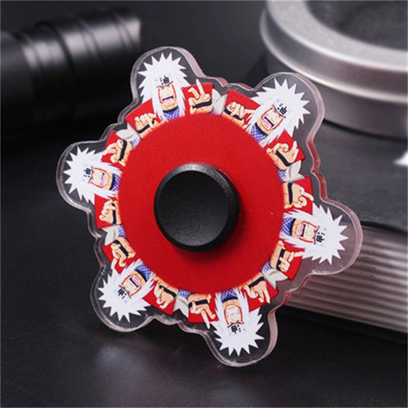 Custom Pattern Decompression Toy Gift Animation Rotating Special Effects Dynamic Fingertip Gyro