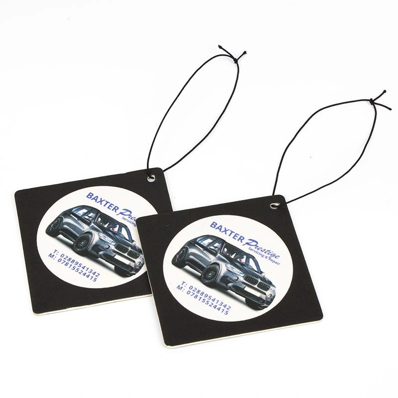 Sample Customization Different Smells Paper Custom Air Freshener Car