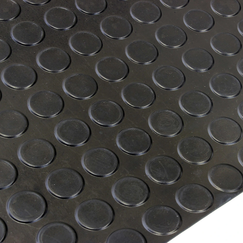 3-10mm Thickness Coin/Diamond/Checker/Wide/Fine Ribbed Rubber Sheet