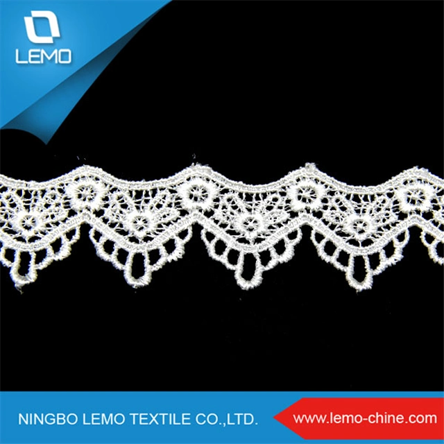 Fashion Chemical Embroidered Organza Lace Trim