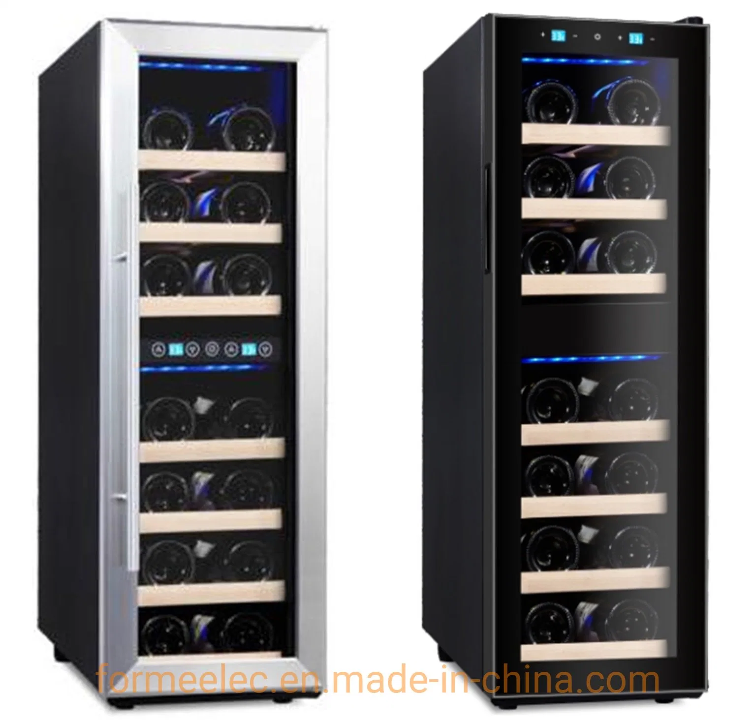 Compressor Wine Fridge One Zone 90L 38 Bottles Wine Cooler Vino Fridge