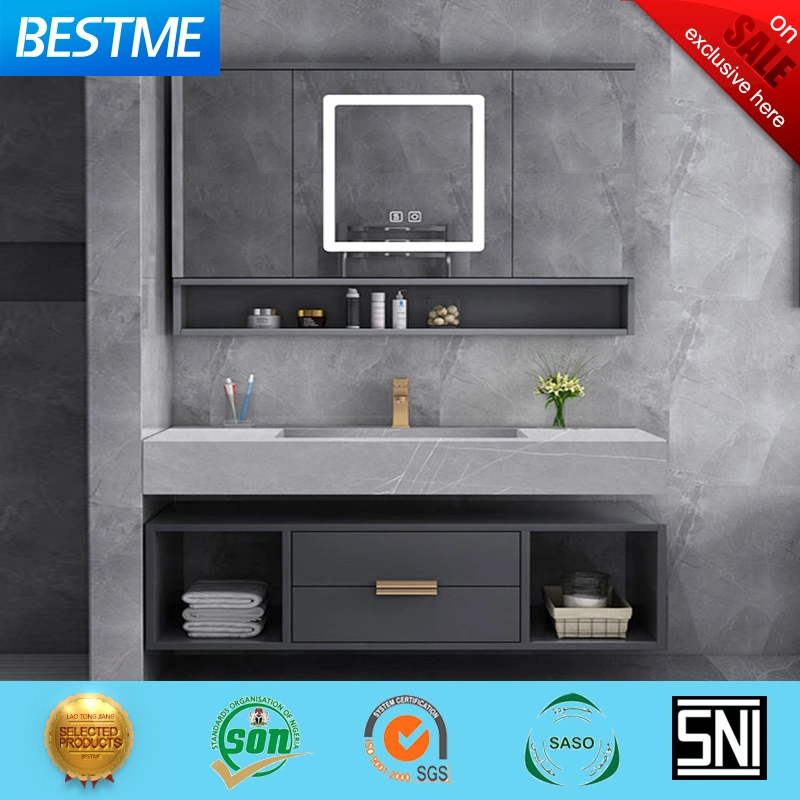 Guangdong Fatctoy ODM LED Smart Mirror Tamaño personalizado Color Basin Cuarto de baño vanity Cabinet (BY-X8005)