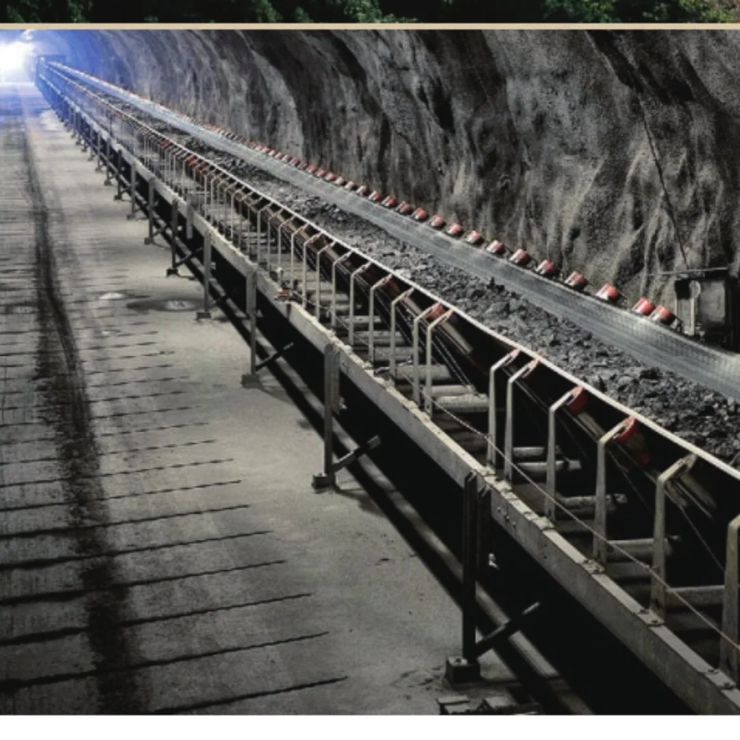 Sistema de transporte de correia transportadora de tubo de borracha de distribuição da transmissão de exploração mineira industrial Para a metalurgia do carvão Mineração Aço cimento químico Energia portuária de coque Indústria