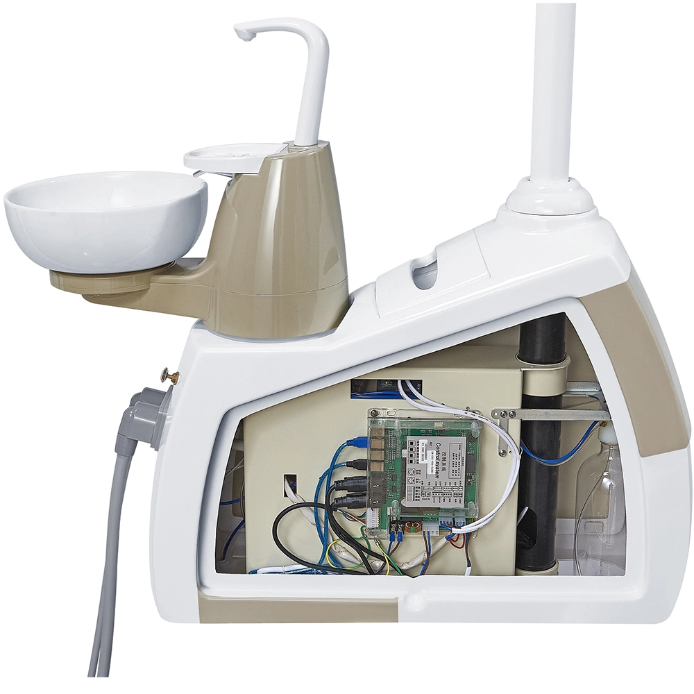 Cadeira dentária aprovada pela ISO económica Unidade dentária/Central dentária Virtual/dentária Equipamento Dubai