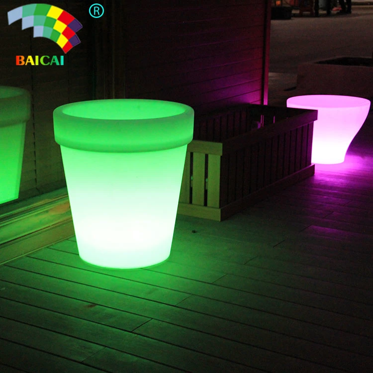 Outdoor Powered Home Balcony Flower Pot