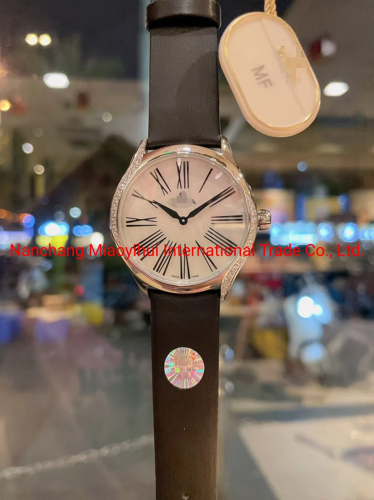 Wholeslae Quartz relógio de pulso Senhora vê a mulher assistir a vigilância automática de assistir o homem vê a moda réplica de relógio marca de luxo relógio de pulso elétrico de Designer assistir