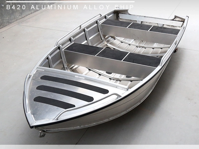 3,5m 10ft Auto-Topper Aluminium Angelboot