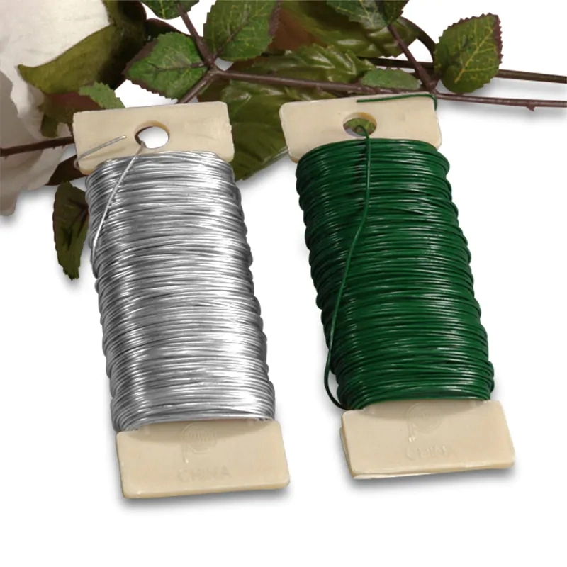 Spool, Paddle or Cut Painted or Enameled Garden Wire Florist Wire Decorative Craft Wire