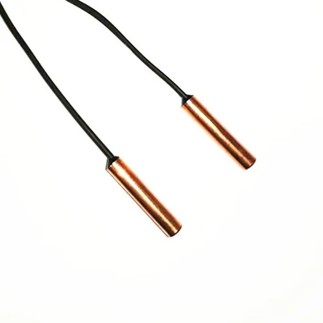Cylindrical Housing Copper Shell Probe Ntc Chip Temperature Sensor for Home Appliances and Industrial Controller
