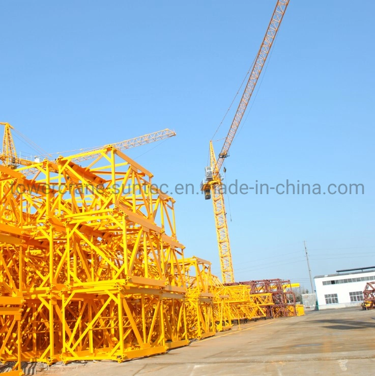 Suntec Brand Construction Tower Crane Hot Selling 6 Ton Tower Crane Qtz63qtz5013 for Sale