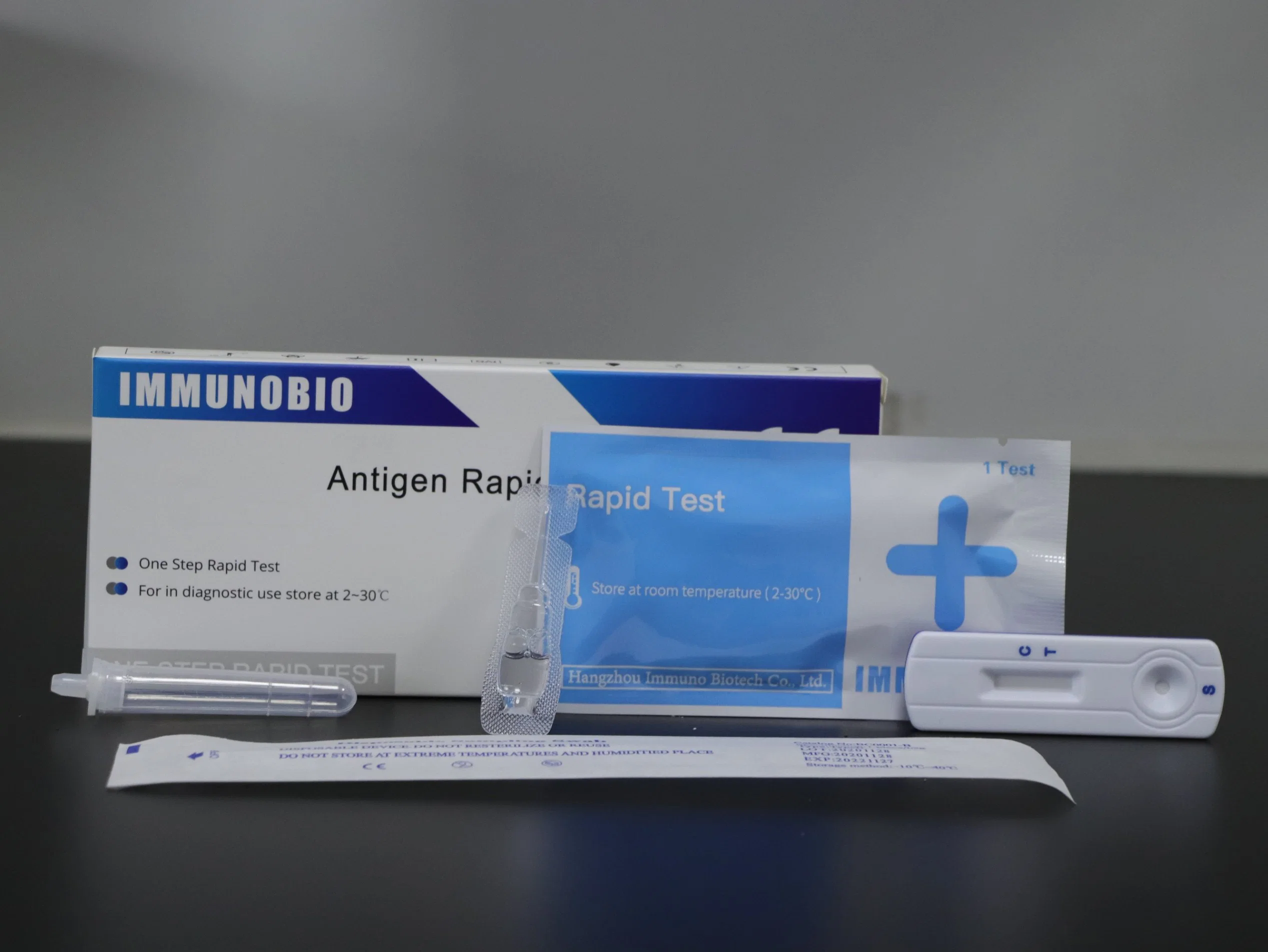 Antigen-Test-Kit für 2019 Virus Speichel/Hals/Nasal Serection CE/Pei