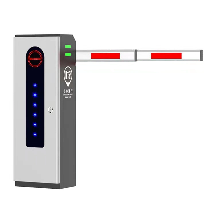 RFID automática Seguridad electrónica LED pluma estacionamiento aluminio brazo Barrera Puerta para la carretera de conducción Precio barato con el mando a distancia