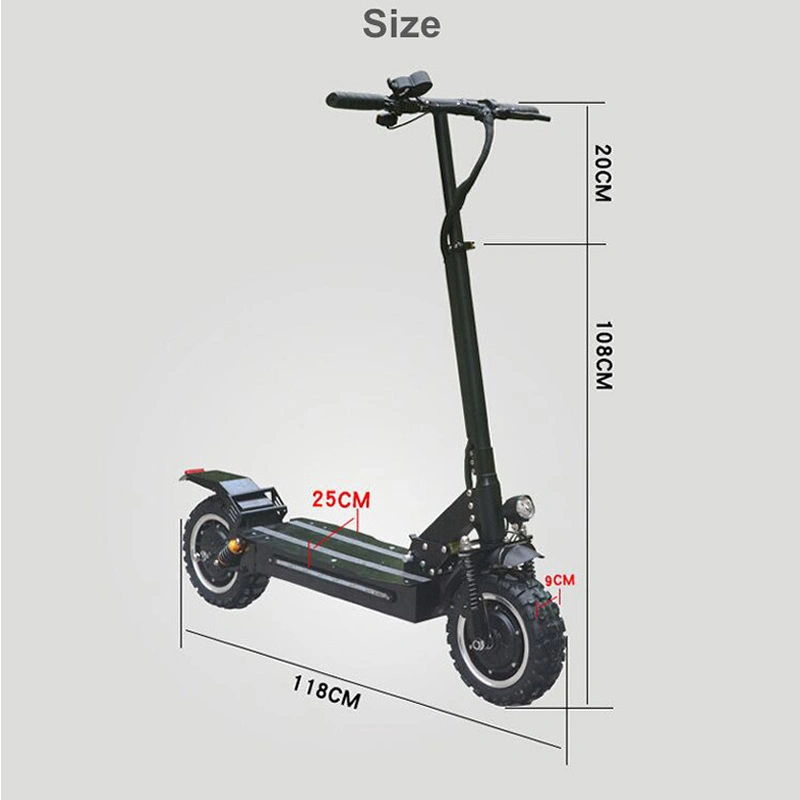 Ce Certified 11 Inch 3200W Offroad (SUV) Electric Scooter