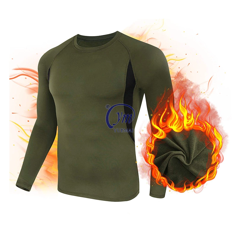 Wholesale Cold Weather Men's Tactical Fleece Winter Thermal Underwear Ultra Soft Long Johns Set