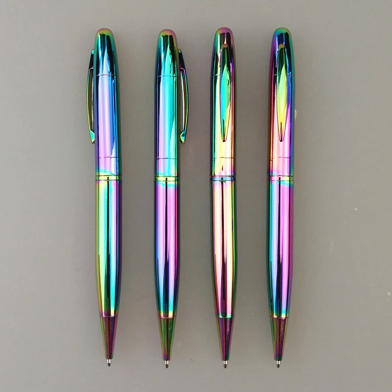 Popular Metal Good Quality Twist Action Customized Logo Cheap Ball Point Pen