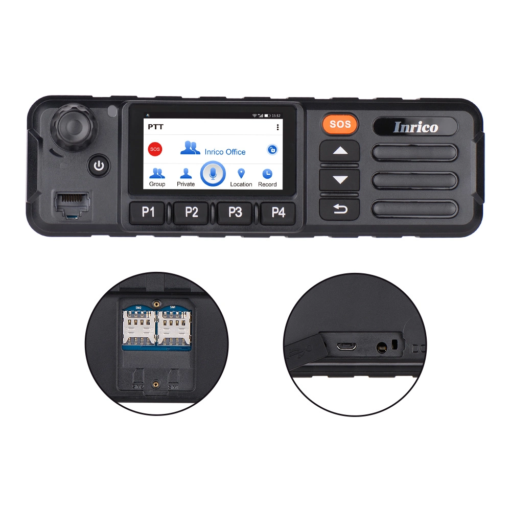 Inrico Professional Long Range Powerful Network Car Radio of 4G TM-7 Plus