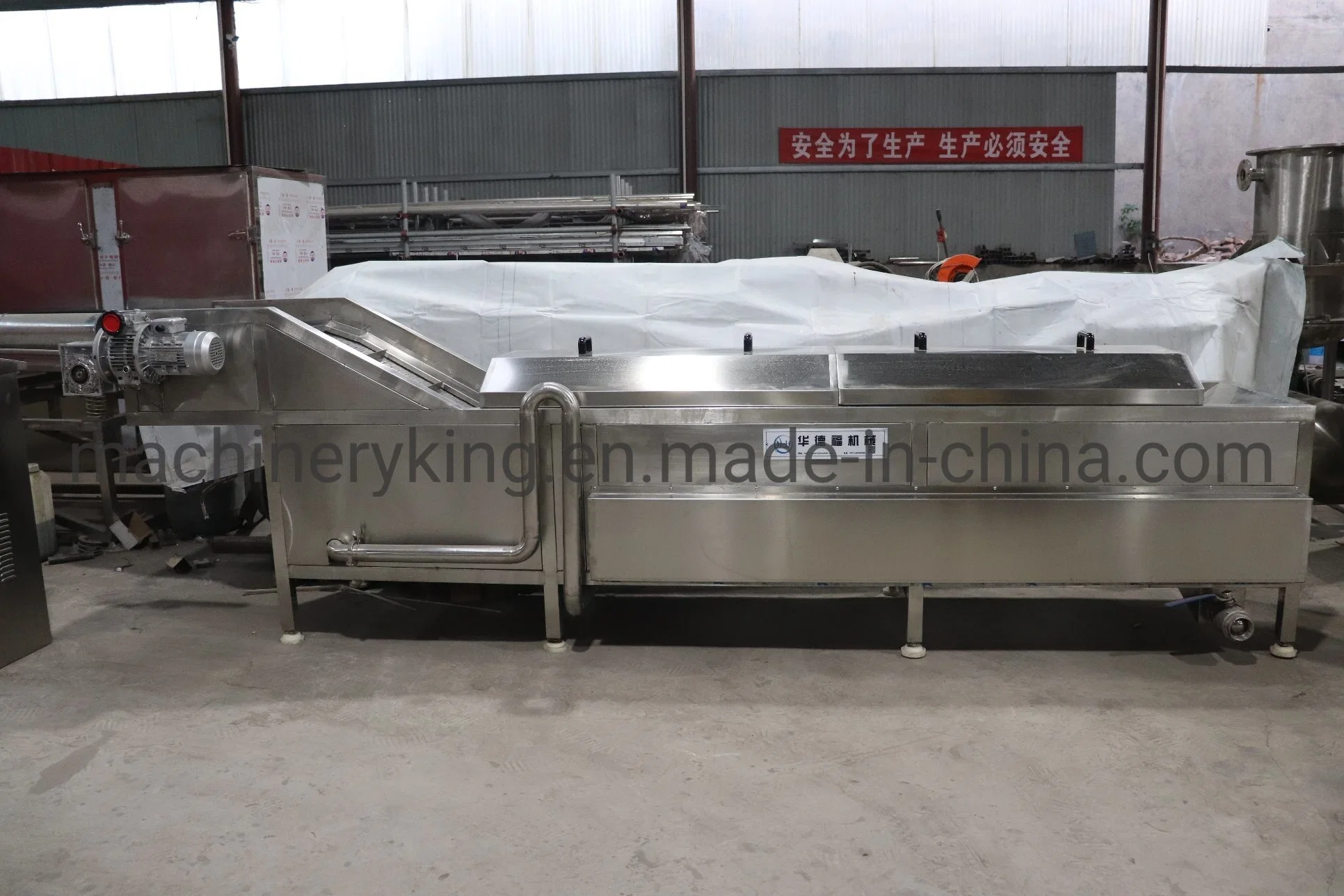 Commercial Full Automatic Chicken Feet Skin Removing Cutting Cleaner Equipment