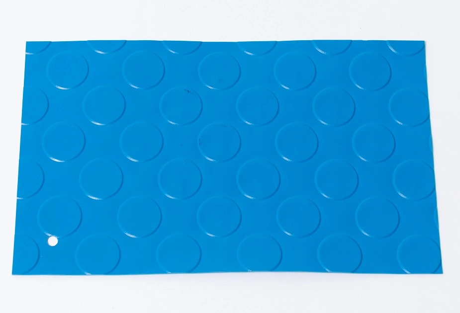 Anti-Slip Round/Circular Stud PVC Rubber Sheet