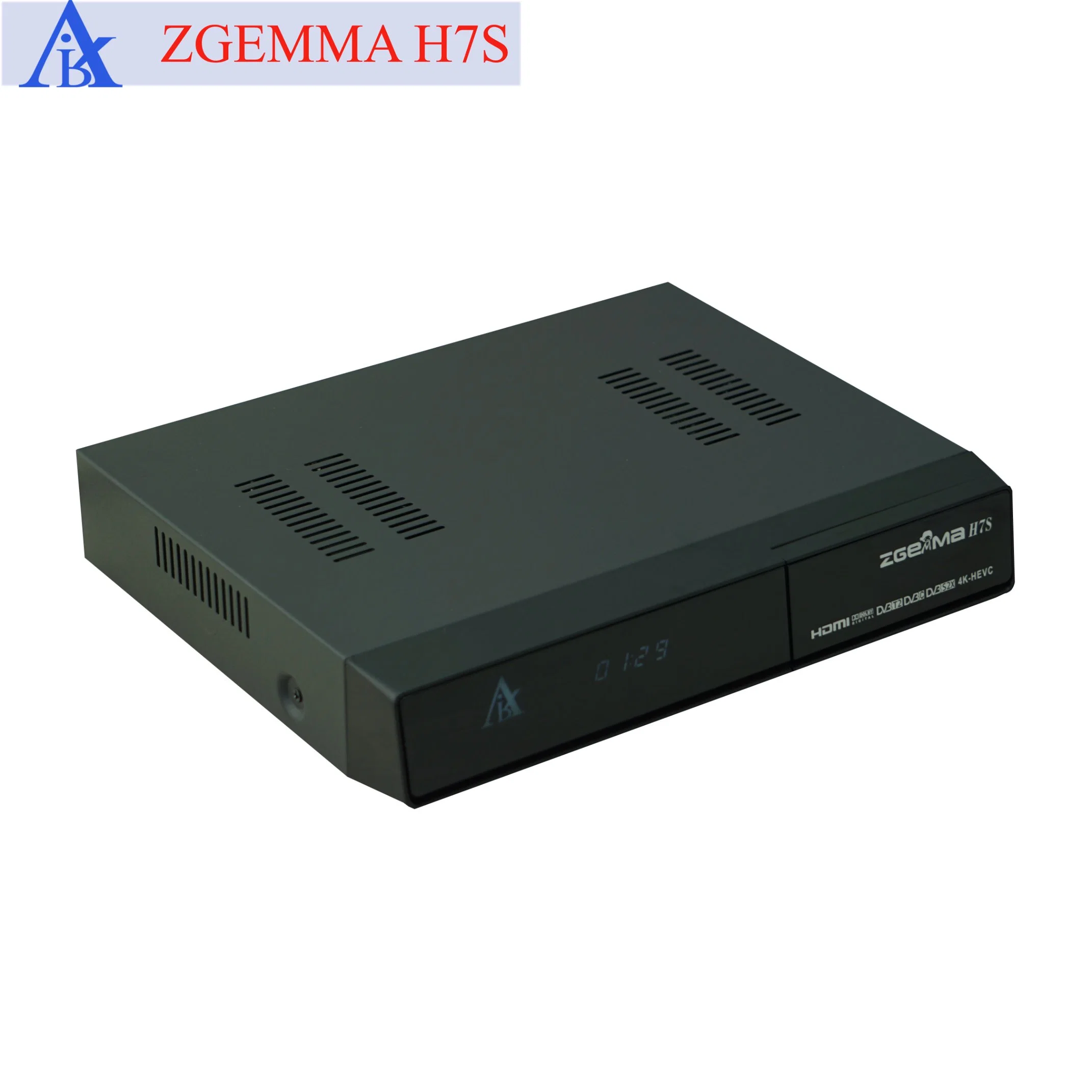 Zgemma H7S: 4K-2160p avec double récepteur satellite DVB-S2/S2X + DVB-T2/C Tuner - enigma2 Linux OS, tout-en-un décodeur satellite DVB