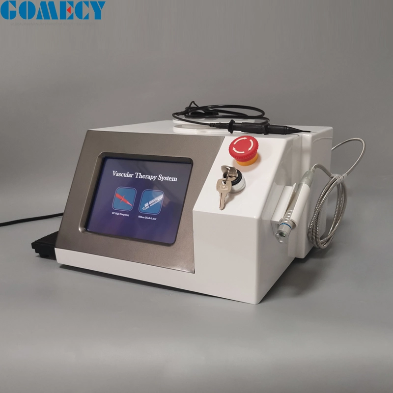 Portable 980nm Laser Vascular Spider Vein Removal Diode Laser Beauty Equipment with 30W