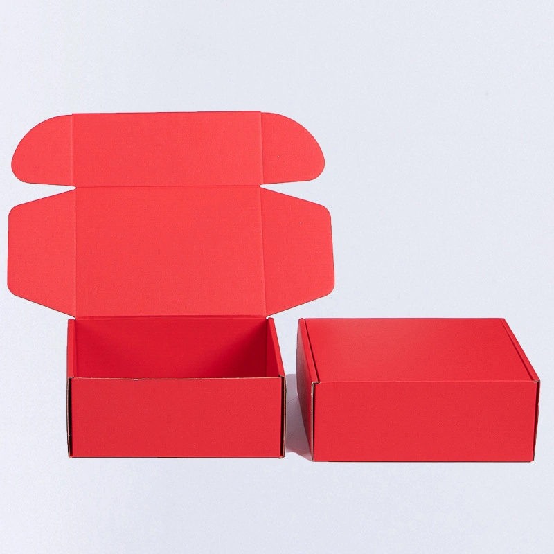 New Arrival Folding Corrugated Paper Packaging Gift Flip Top Carton Boxes