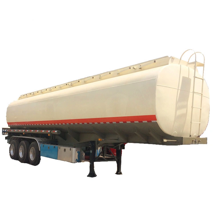 Factory Supply Fuel Tank Gas Station Tri-Axle 40000 Liters Oil Tank for Sale