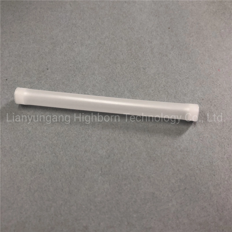 High Purity 99.99% Alumina Ceramic Tube Custom Transparent Al2O3 Aluminum Oxide Insulating Pipe for Hpsl