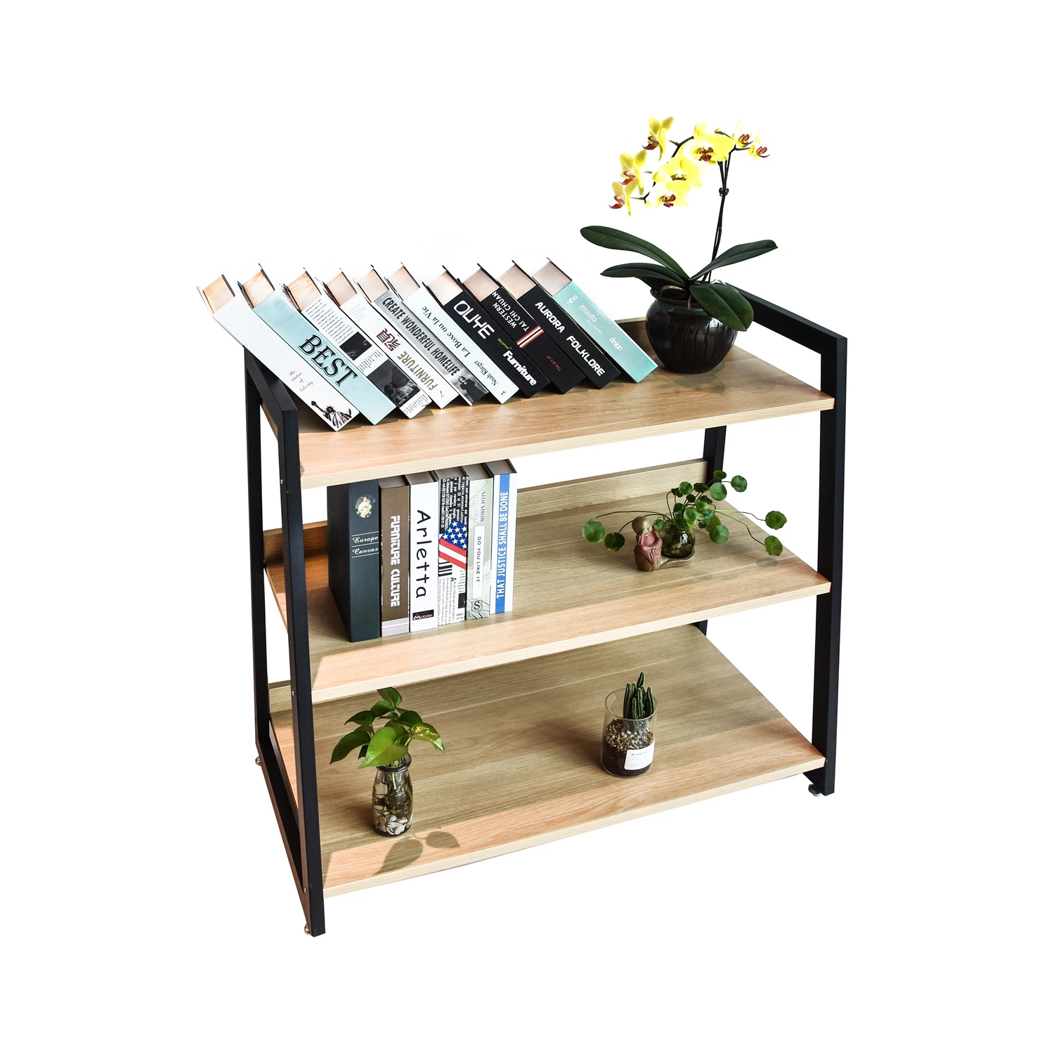 Customized Size Design Wood Shoe Shelf Display for Sale Cheap