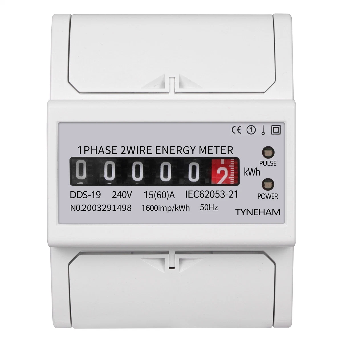 10 Dds-19r Register Type Energy Meter 50Hz