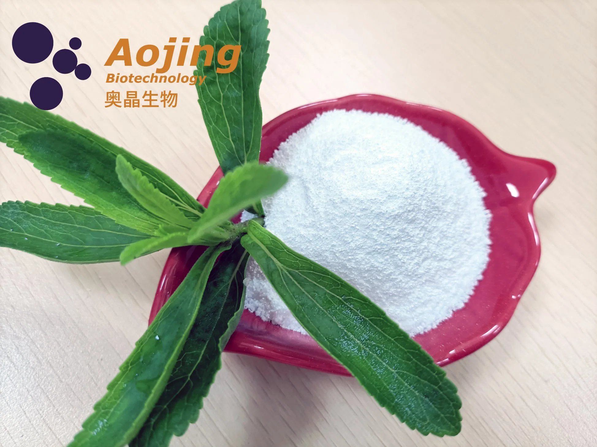 Biológicos Aojing extracto de stevia Edulcorante Natural puro aditivo alimentario Ra99