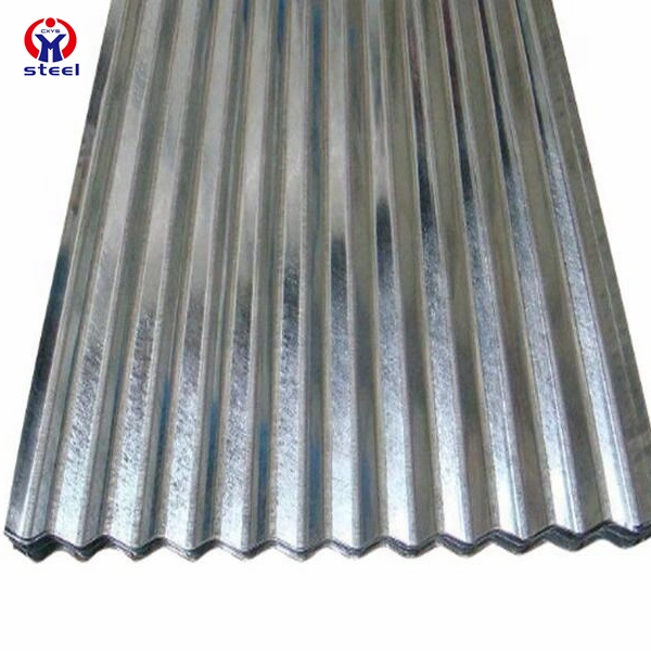 Zinc Coated Corrugated Roofing Iron Gi Sheet Thickness 22 Gauge Corrugated Galvanized Steel Roof