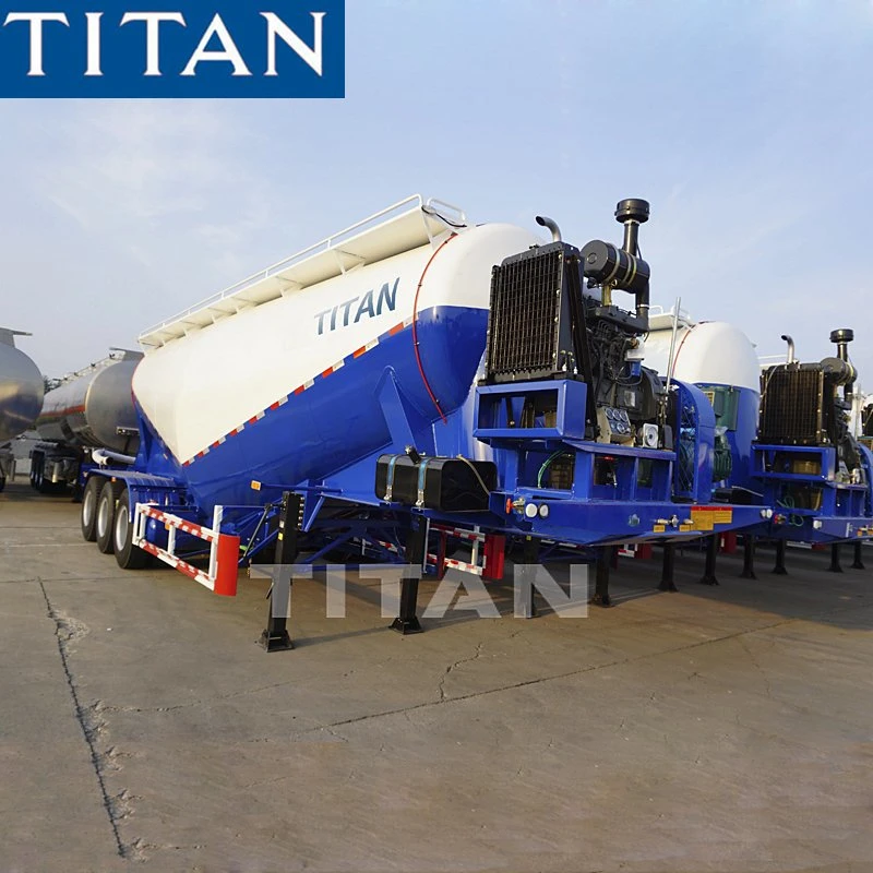 Titan 3 Axles 35m3 Dry Powder Tank Trailer