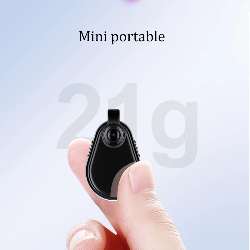 HD Mini-Kamera Espia Voice Recorder Dictaphon 1080p Micro Cam Körper Sport Clip Halskette Video DVR Aufnahme Unterstützung versteckt TF Karte