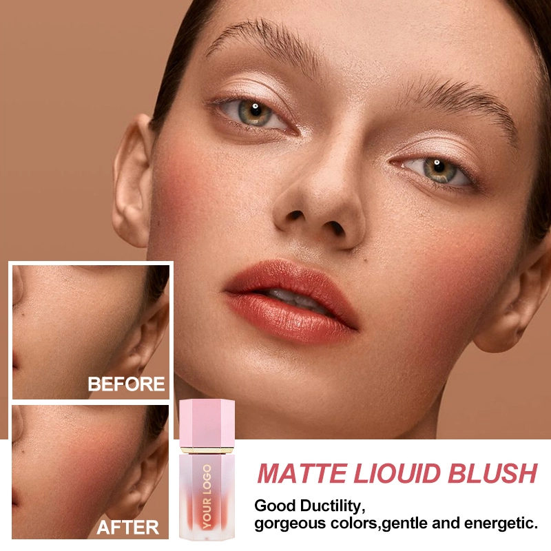 Colorful Vegan Moisturizing Cream Blush Private Label Makeup Waterproof Cosmetics Custom Logo