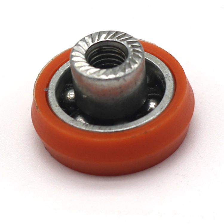 U Groove Nylon and Plastic Pulley Wheel with Bearing