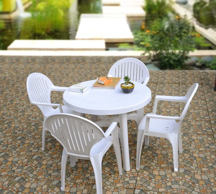 Outdoor-Stuhl Plastic Table Beach Lounge Chair