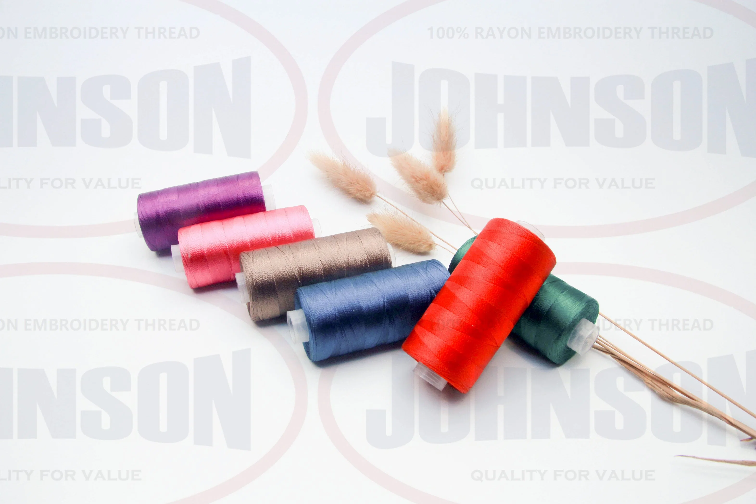 150d/2 100% Rayon Viscose Embroidery Thread