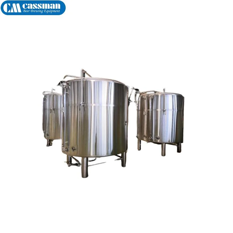 3000L 5000L 100hl Hot Liquor Tank Hlt Hot Water Tank Steam Heating