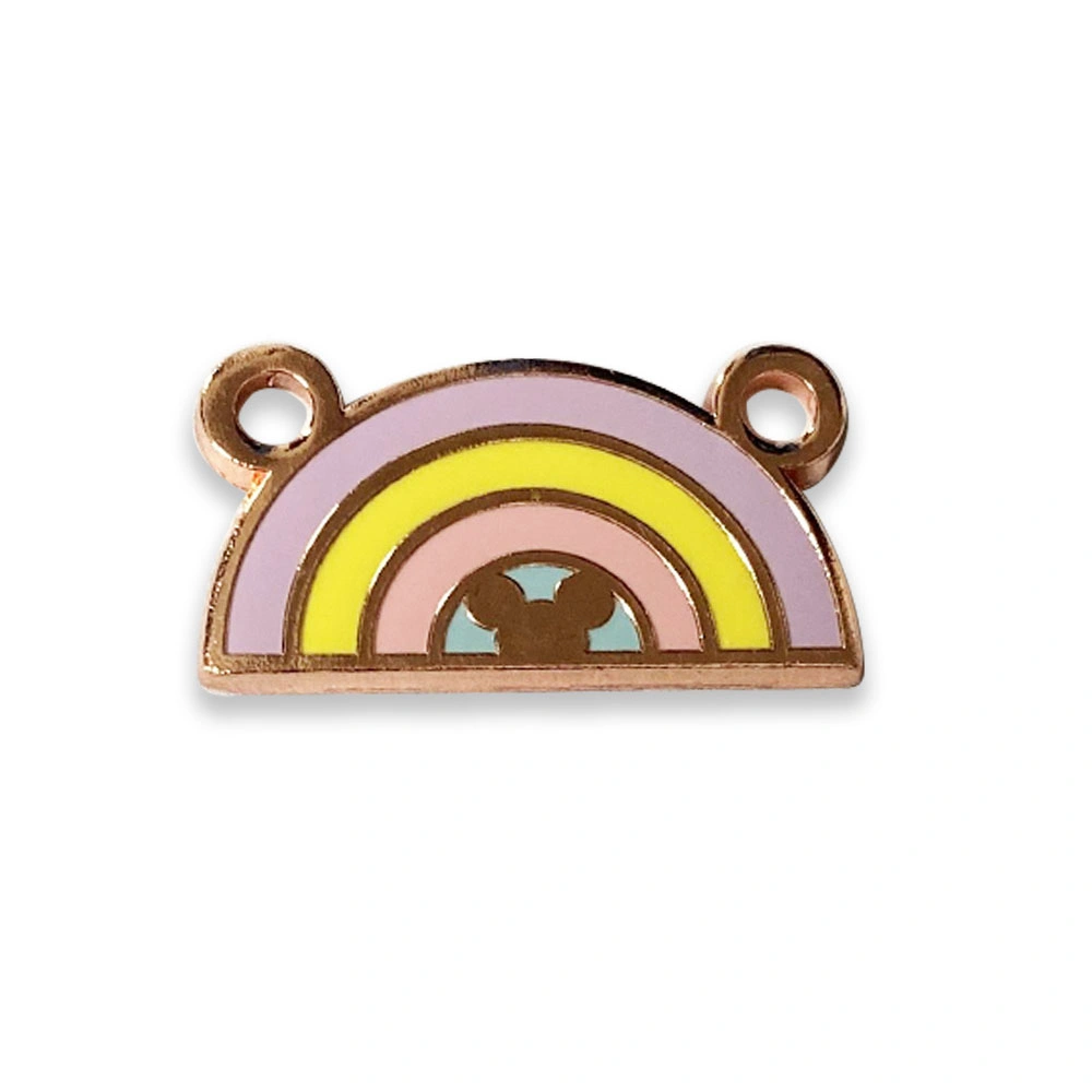 Fashion Colorful Enamel Pin Brooches for Women Cartoon Creative Mini Rainbow Metal Brooch Pins Denim Hat Badge Collar Jewelry