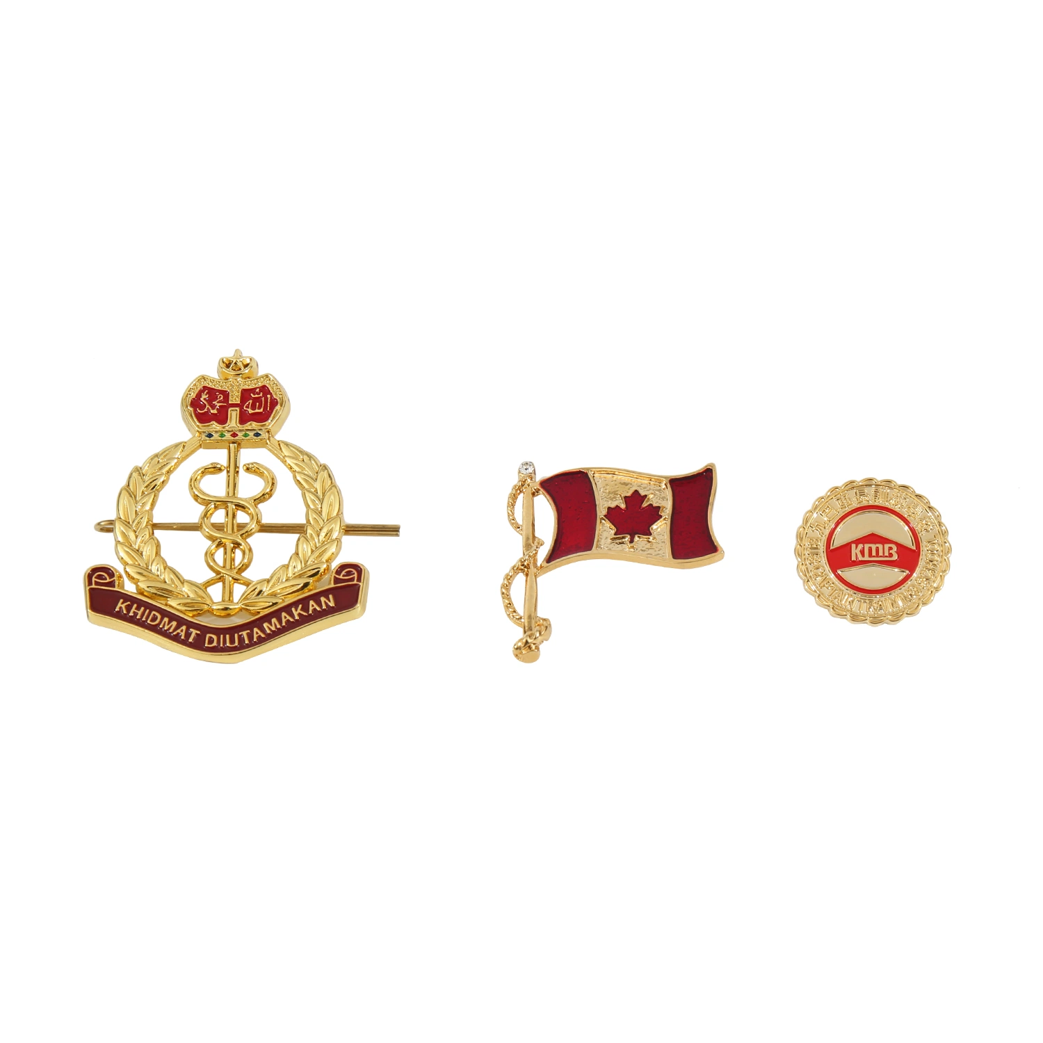 BSCI Factory Made Custom Metal Enamel Badge Lapel Pin Gold Emblem for Gift/Promotion/Souvinir