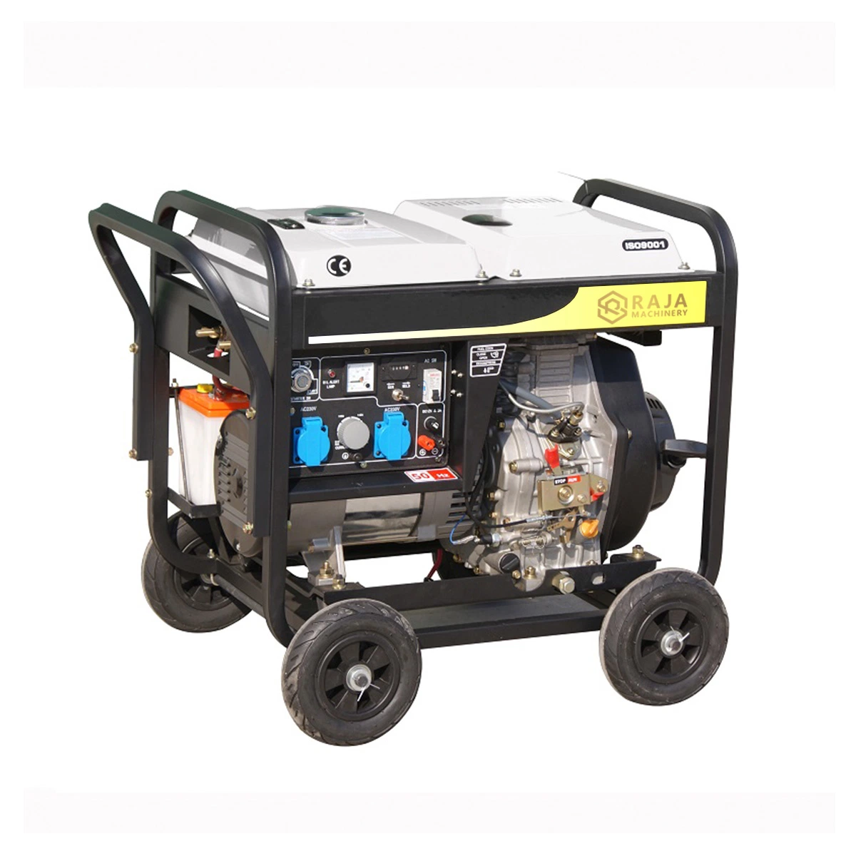 Air Cooled Multipurpose  2.2KW Diesel Welding Generator for outdoor pipe use