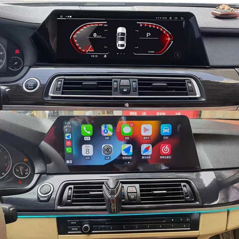 12.3 Inch Android 13 Car Radio Monitor for BMW 7 Series F01 F02 Cic Nbt 2006-2015 Multimedia Player GPS Navi Bt Carplay