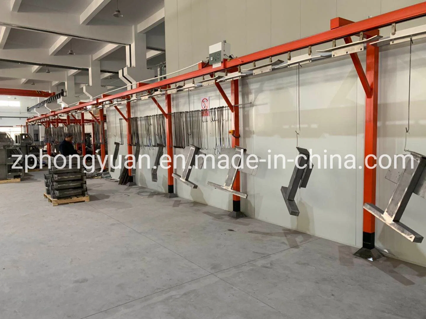 Hongyuan Manufacturing & Processing Machinery Including Powder Coating Spay Booth and Curing Oven