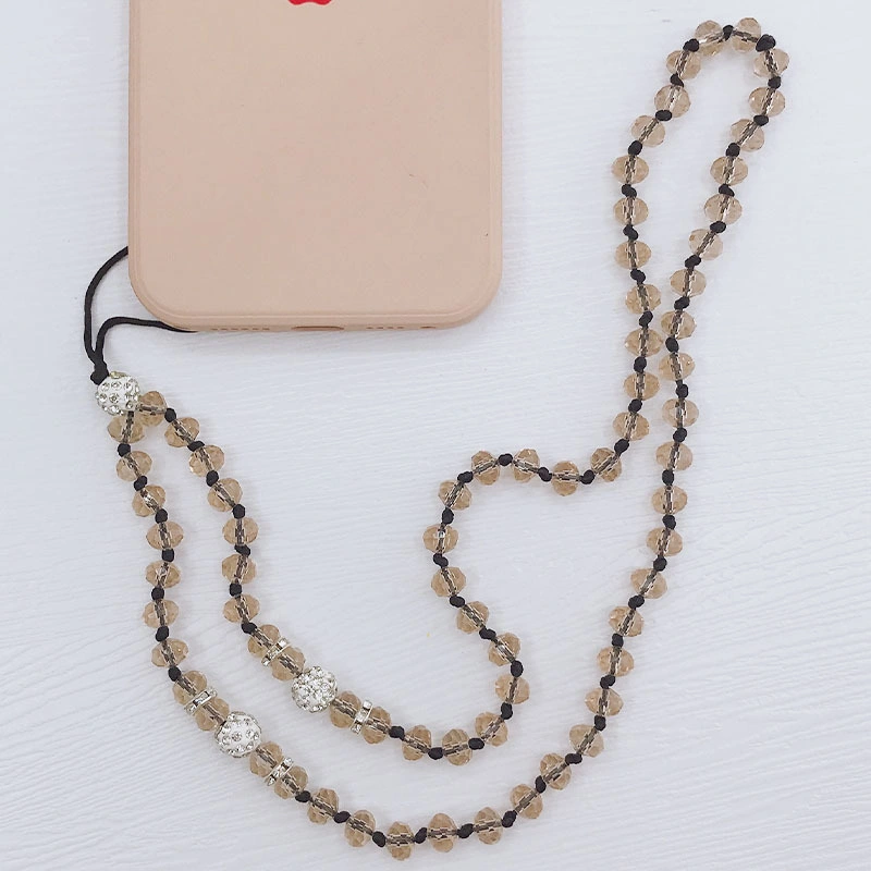 Luxury Jewelry Mobile Phone Lanyard Bling Glitter Diamond Crossbody Phone Strap