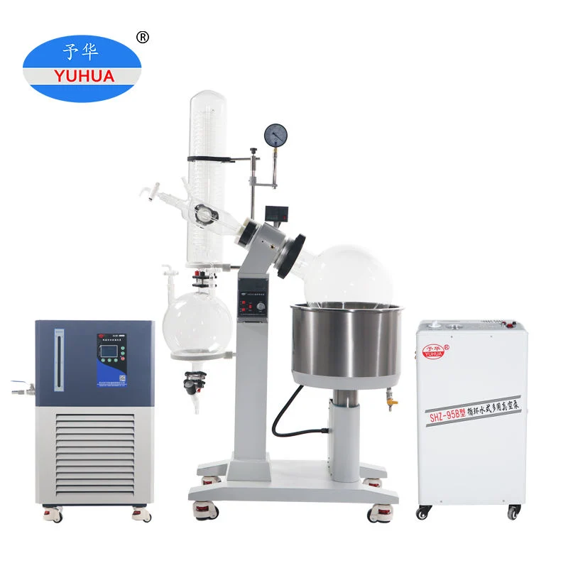 High quality/High cost performance  Yuhua 10L 20L 50L Explosion Proof Rotary Evaporator Distillation Equipment