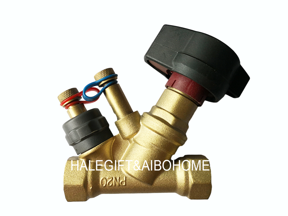 High Quality None Return Manual Adjustable Balance Valve